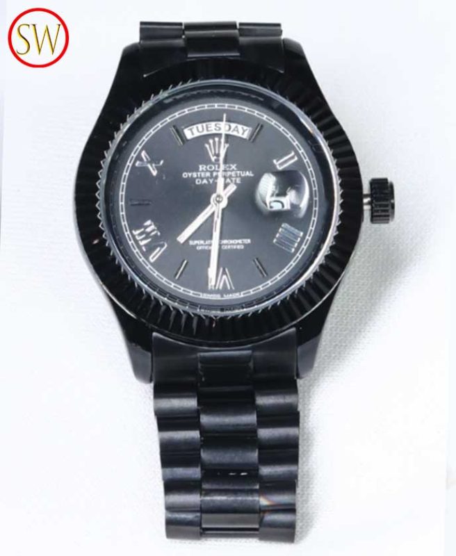 Shyam Watch Rolex Black