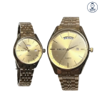 HALEI COUPLE WATCH GOLDEN