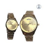 HALEI COUPLE WATCH GOLDEN
