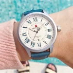 NAVIFORCE 9126 MEN WHITE BLUE - Image 3