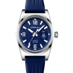 CRRJU 5027 Silicon Band Date Simple Casual Men's Watch