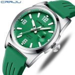 CRRJU 5027 Silicon Band Date Simple Casual Men's Watch - Image 14