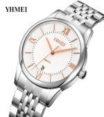 YHMEI 0204 Classic Quartz Stainless Steel Men’s Watch - Image 7