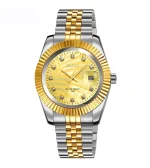 YHMEI 8251 Elegant Quartz Stainless Steel Men’s Watch - Image 2