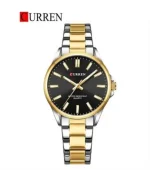 CURREN 9090 Stainless Steel Women Watches for – Silver Gold & Black